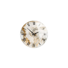 Wallity Reloj de pared decorativo de cristal Multicolor 40 cm